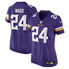 Jay Ward Minnesota Vikings Women's Team Game Jersey Purple - Nike