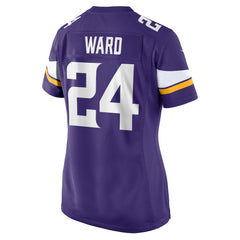 Jay Ward Minnesota Vikings Women's Team Game Jersey Purple - Nike