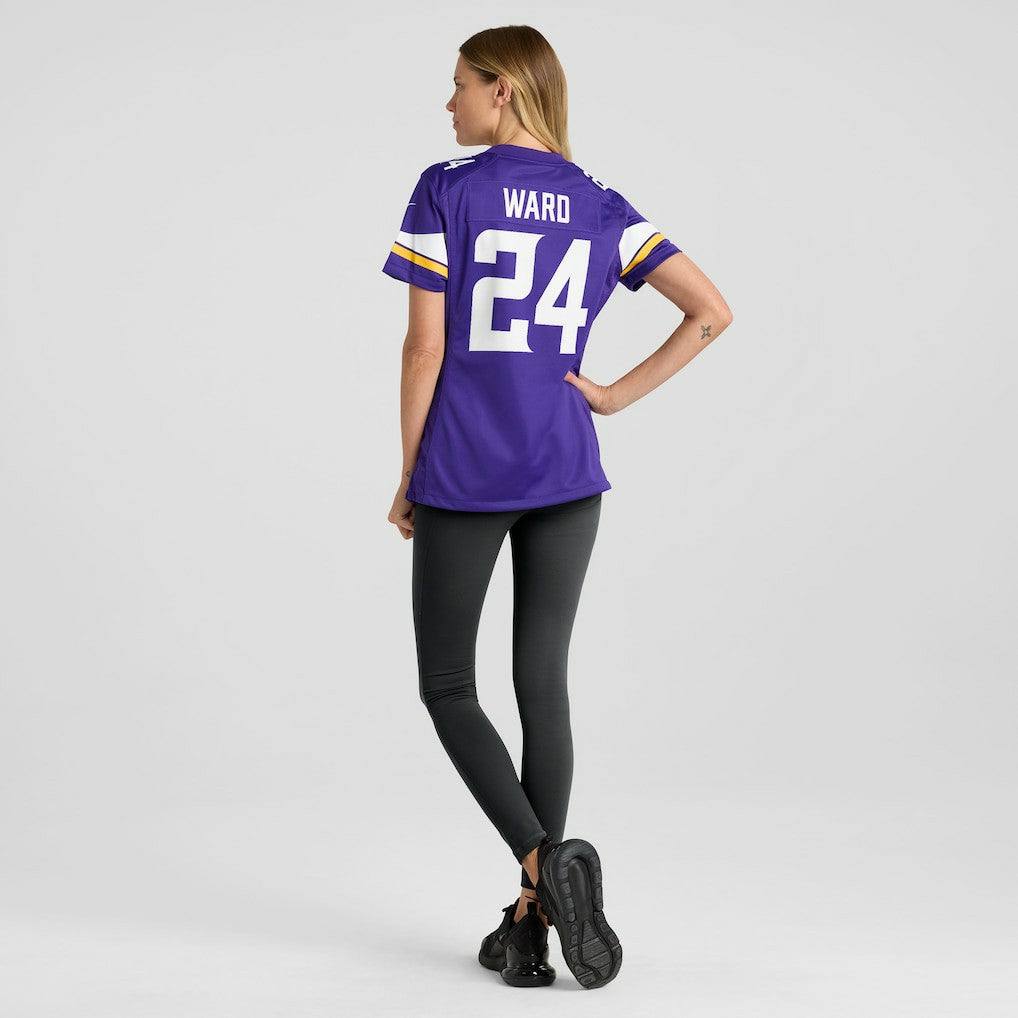 Jay Ward Minnesota Vikings Women's Team Game Jersey Purple - Nike