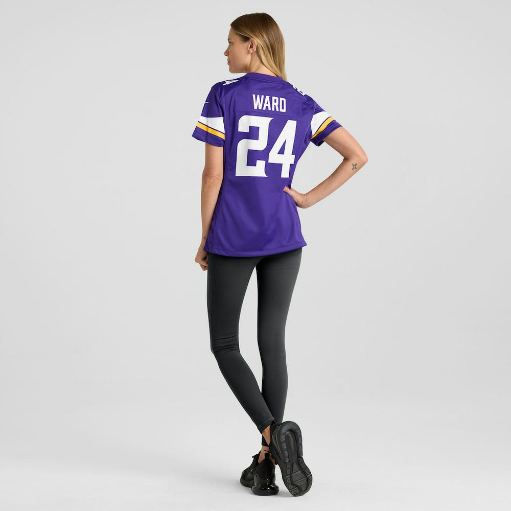 Jay Ward Minnesota Vikings Women's Team Game Jersey Purple - Nike
