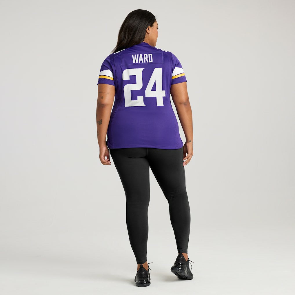 Jay Ward Minnesota Vikings Women's Team Game Jersey Purple - Nike