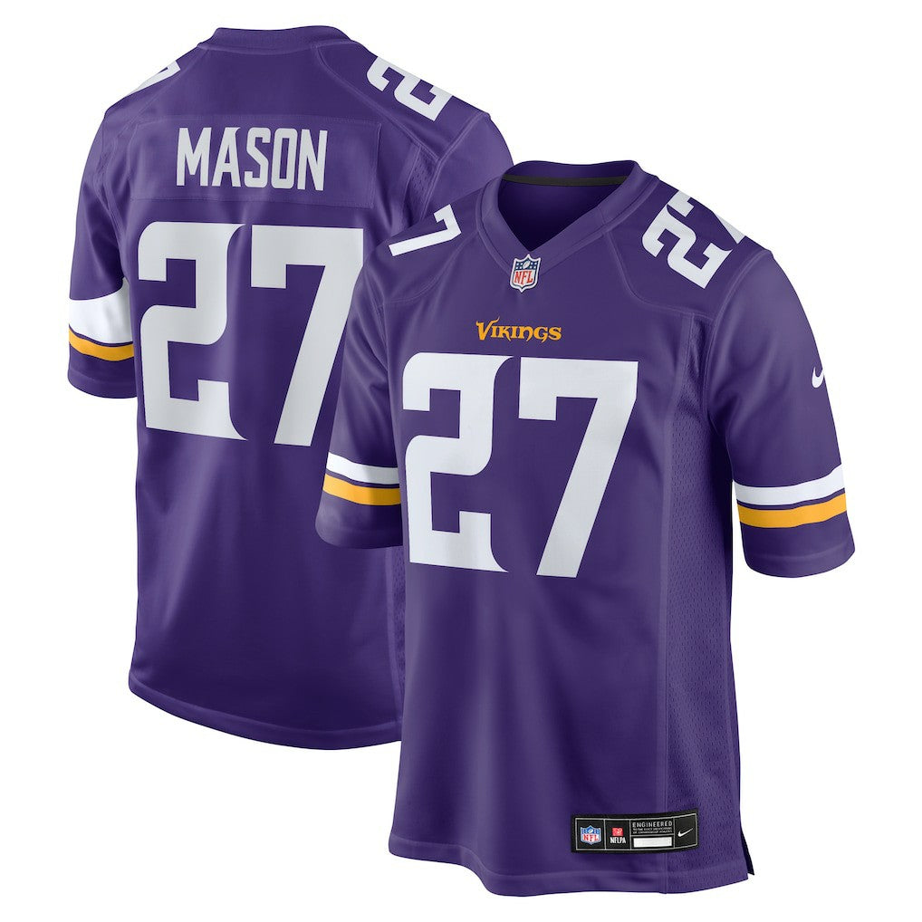 Jordan Mason Minnesota Vikings Team Game Jersey - Purple | NFL Jerseys