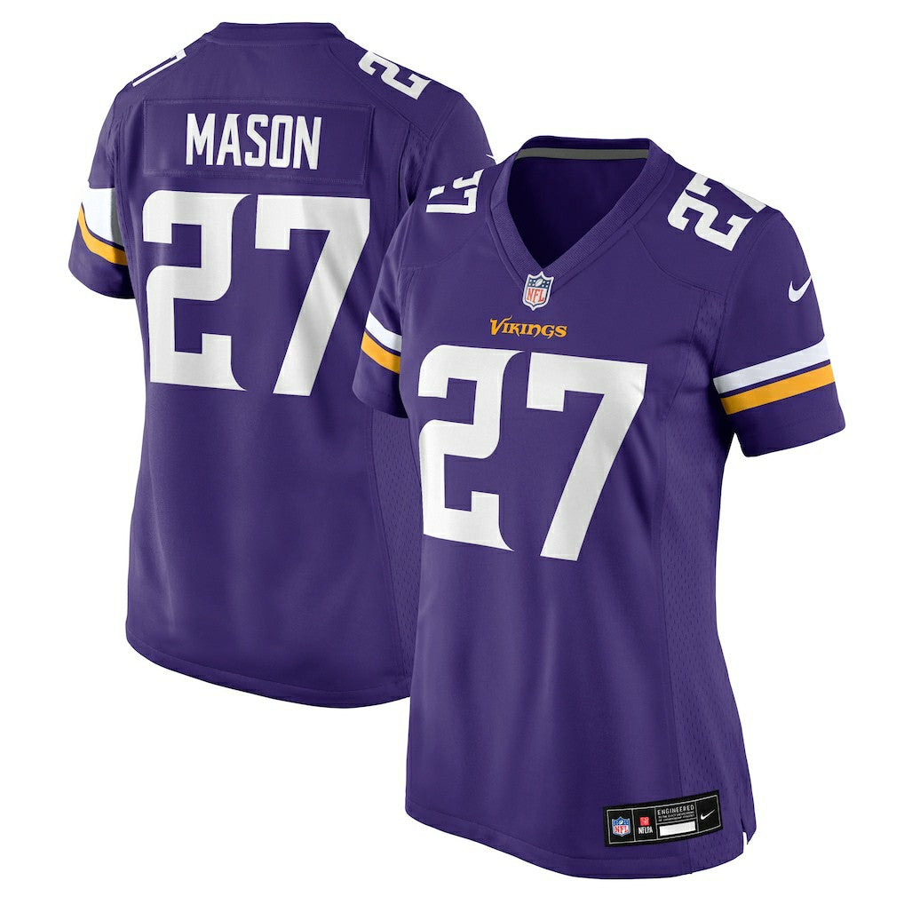 Jordan Mason Minnesota Vikings Women's Team Game Jersey Purple - Nike