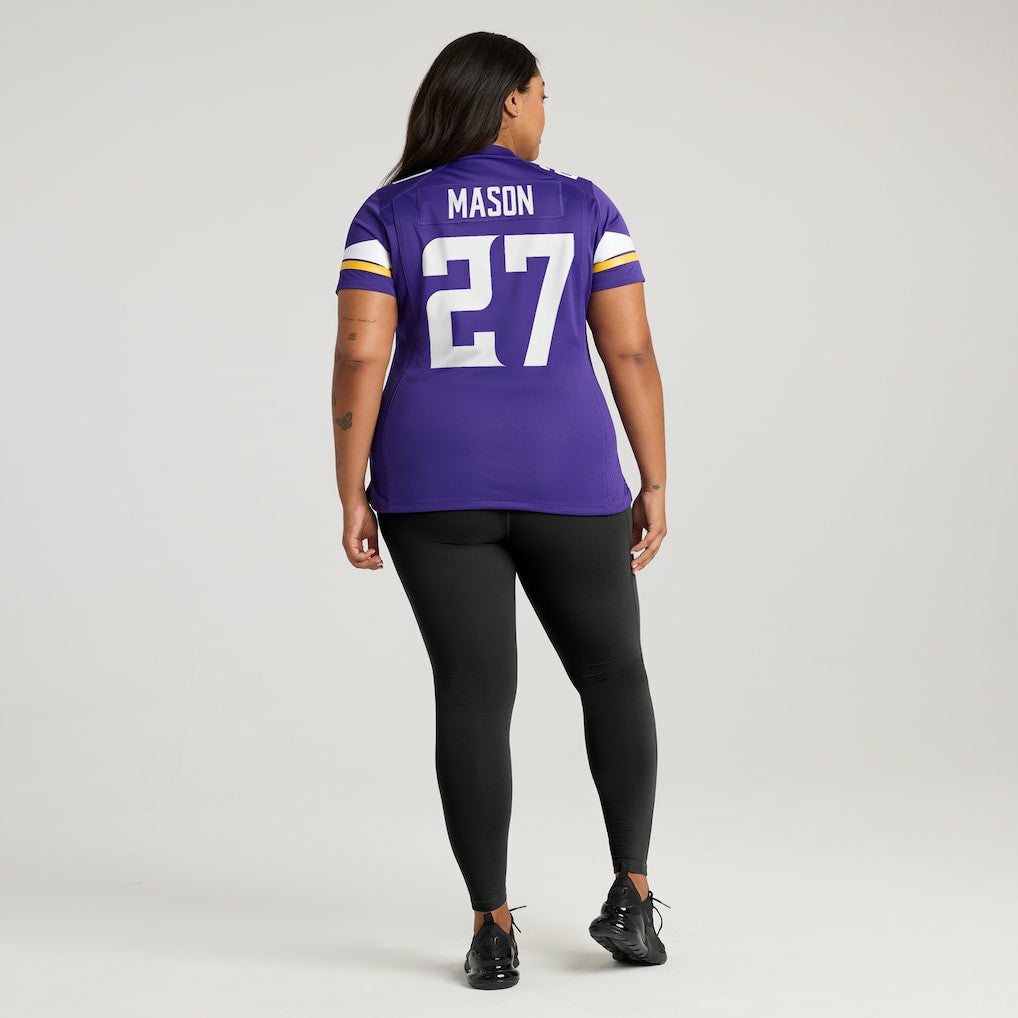 Jordan Mason Minnesota Vikings Women's Team Game Jersey Purple - Nike