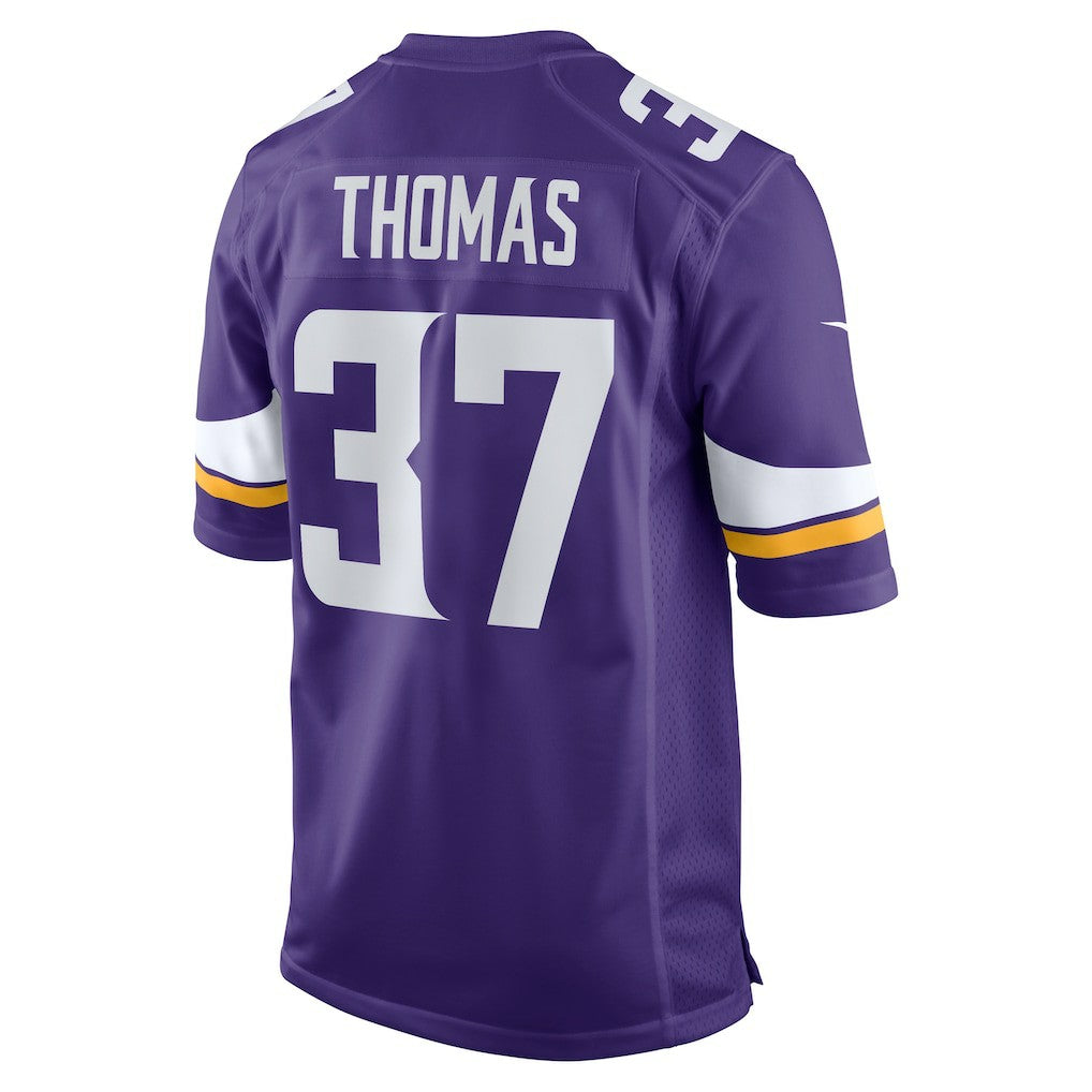 Tavierre Thomas Minnesota Vikings Team Game Jersey Purple - Nike