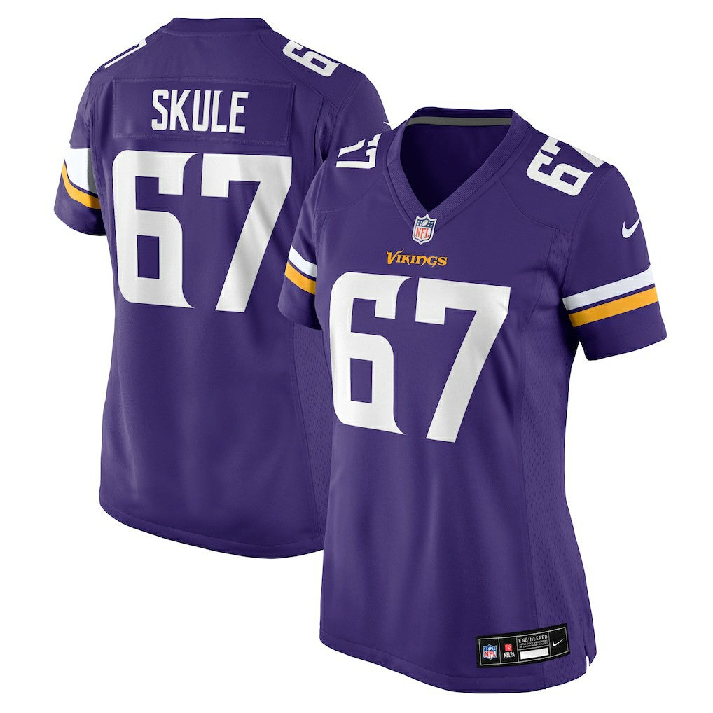 Justin Skule Minnesota Vikings Women's Team Game Jersey Purple - Nike