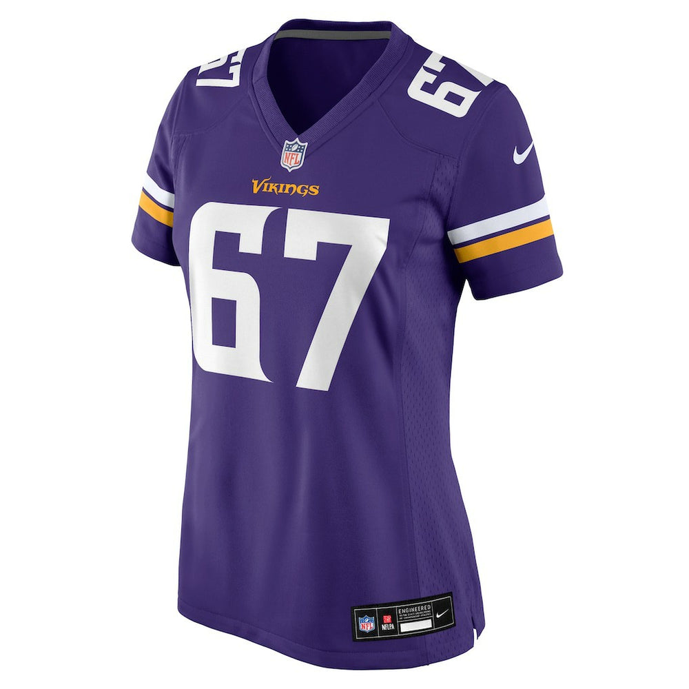 Justin Skule Minnesota Vikings Women's Team Game Jersey Purple - Nike