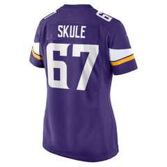 Justin Skule Minnesota Vikings Women's Team Game Jersey Purple - Nike