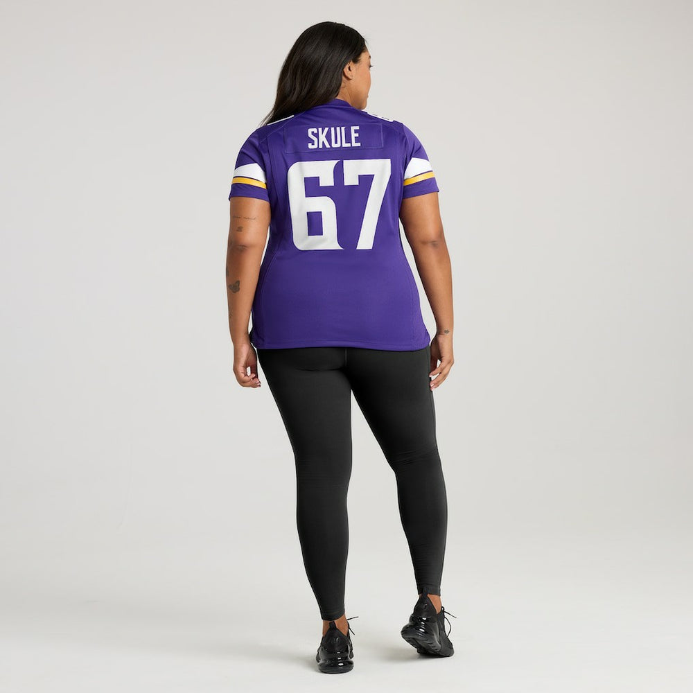 Justin Skule Minnesota Vikings Women's Team Game Jersey Purple - Nike