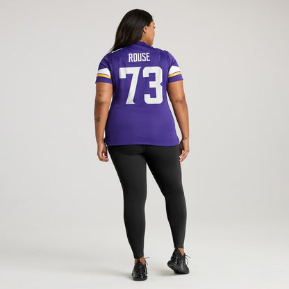 Walter Rouse Minnesota Vikings Women's Team Game Jersey - Purple | NFL Jerseys