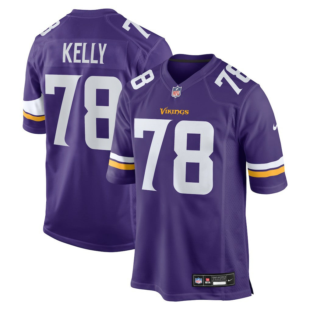 Ryan Kelly Minnesota Vikings Team Game Jersey Purple - Nike