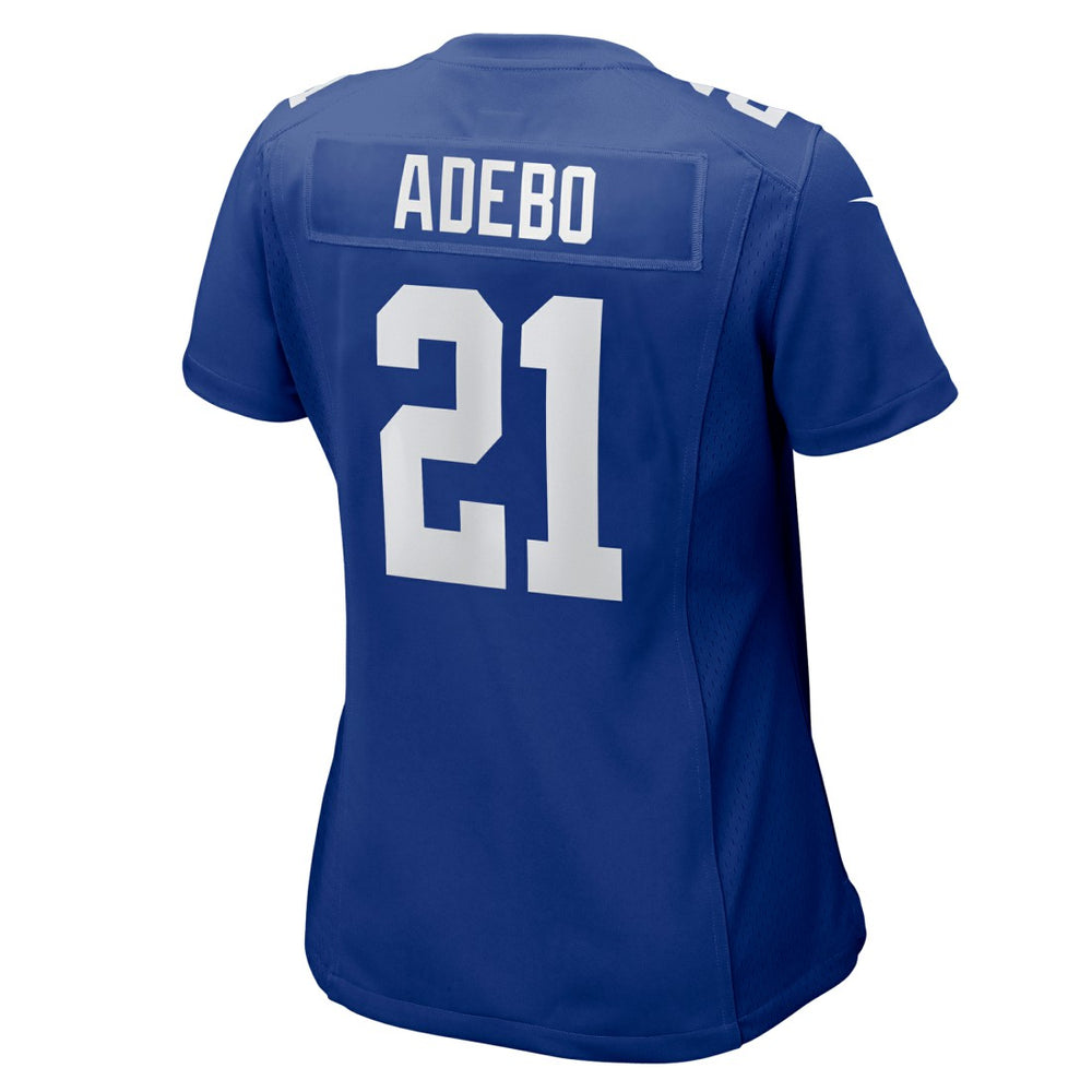 Paulson Adebo New York Giants Women's Team Game Jersey Royal - Nike