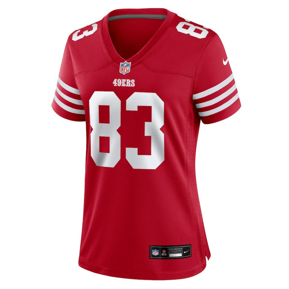 Terique Owens San Francisco 49ers Women's Team Game Jersey Scarlet - Nike