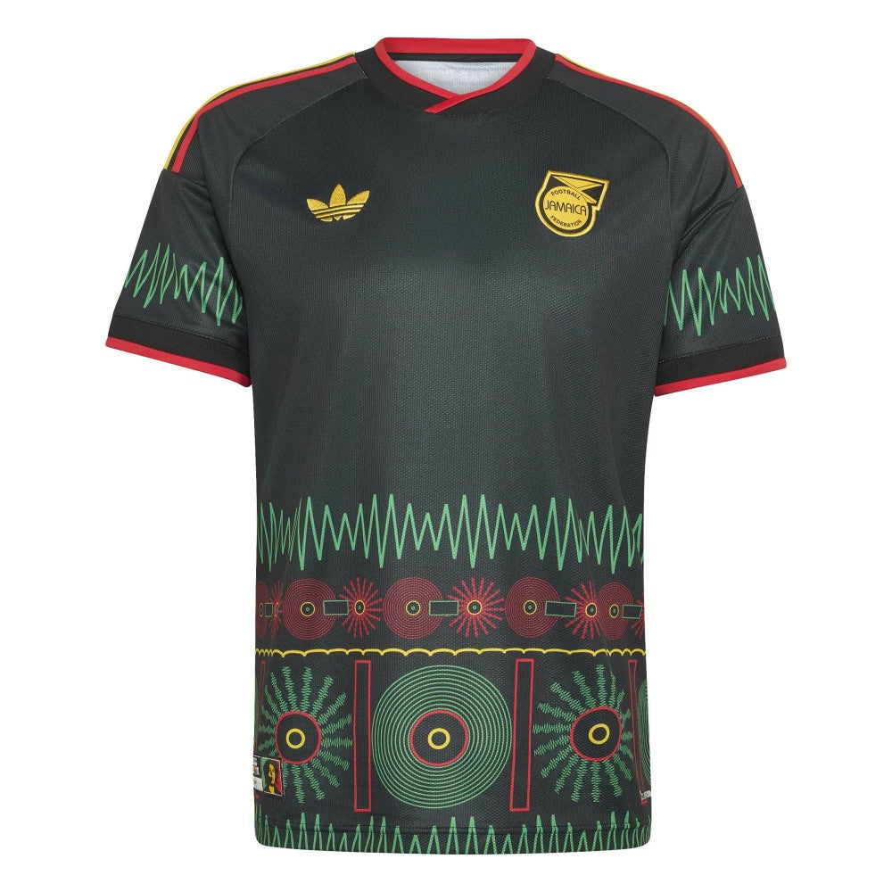 Adidas Jamaica National Team 2026 Away Replica Jerseys - Black