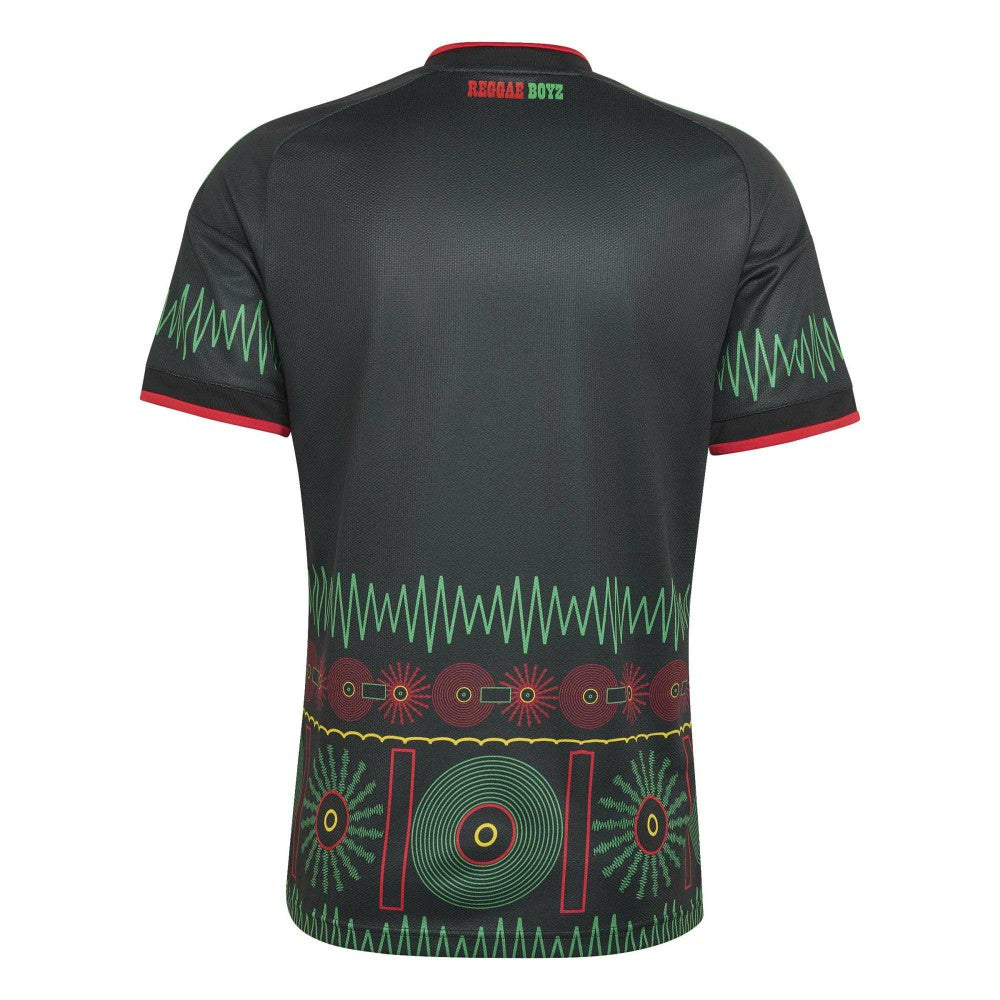 Adidas Jamaica National Team 2026 Away Replica Jerseys - Black