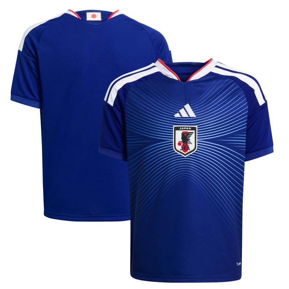 Adidas Japan National Team Youth FIFA x World Cup 2026 Home Replica Jerseys - Blue
