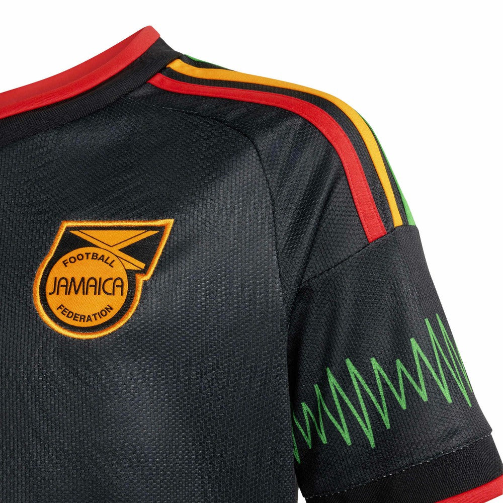 Adidas Jamaica National Team Youth 2026 Replica Jerseys - Black