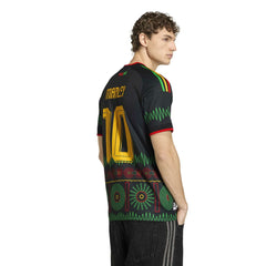 Adidas Bob Marley Jamaica National Team 2026 Away Replica Jerseys - Black