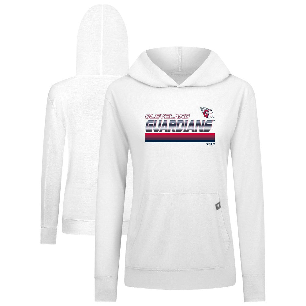 Cleveland Guardians Levelwear Women's Relay Breaker Pullover Hoodie Clearance
