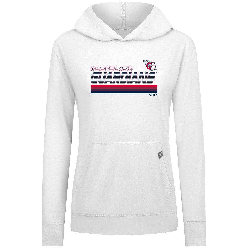 Cleveland Guardians Levelwear Women's Relay Breaker Pullover Hoodie Clearance