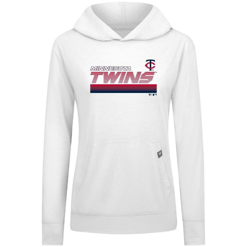 Minnesota Twins Levelwear Women's Relay Breaker Pullover Hoodie Lifestyle