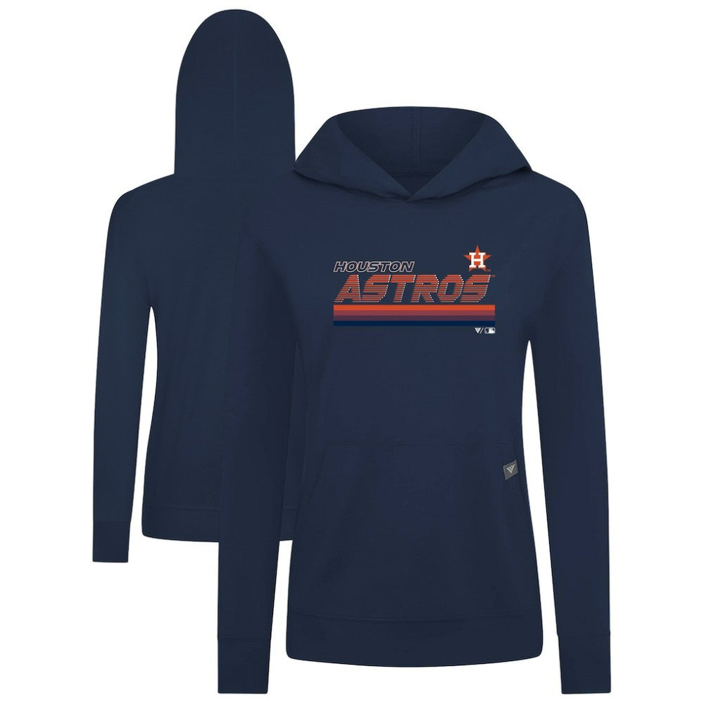 Houston Astros Levelwear Women's Relay Breaker Pullover Hoodie Lifestyle