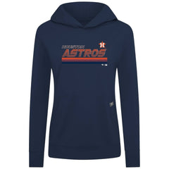 Houston Astros Levelwear Women's Relay Breaker Pullover Hoodie Lifestyle