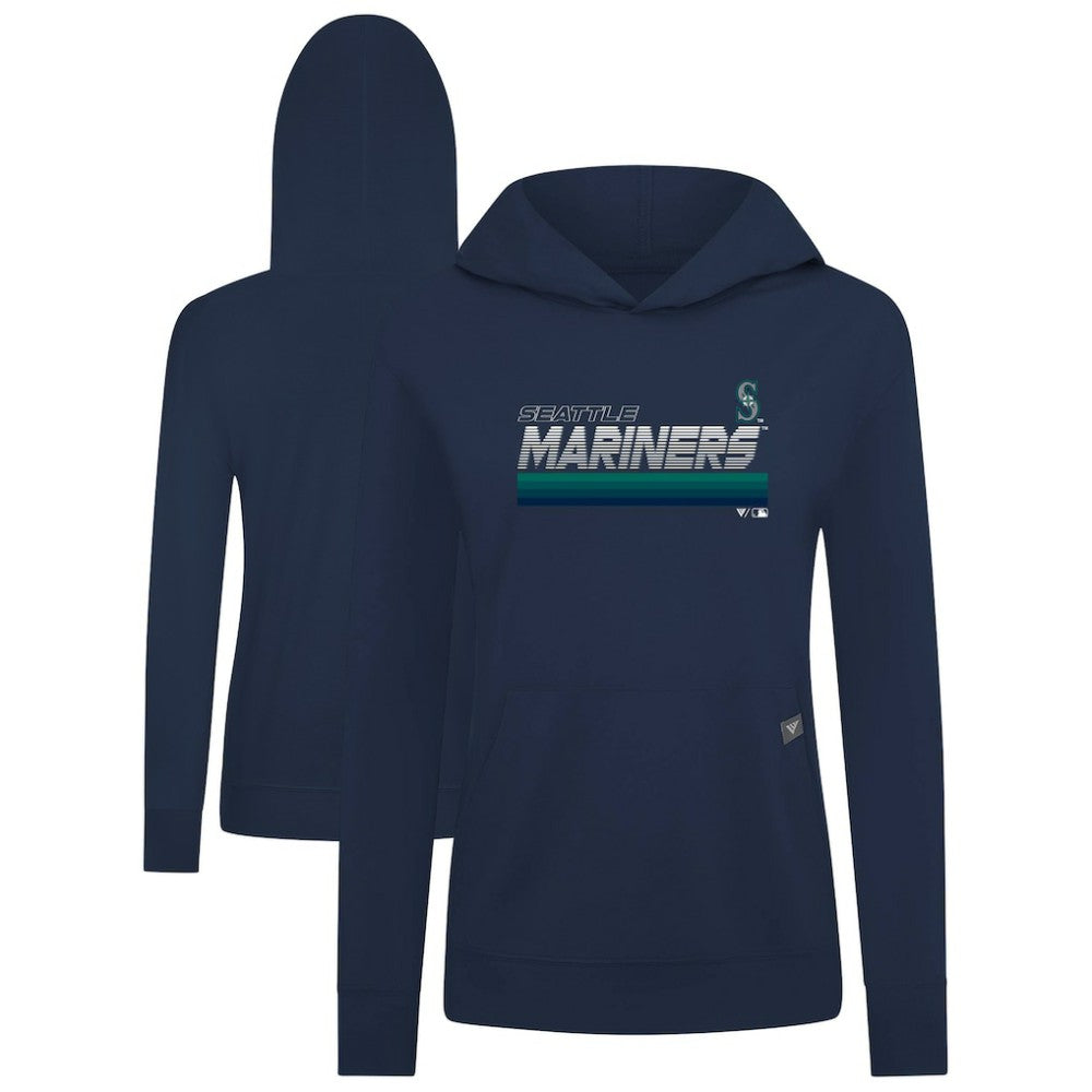 Seattle Mariners Levelwear Women's Relay Breaker Pullover Hoodie Lifestyle
