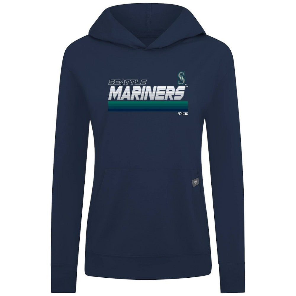 Seattle Mariners Levelwear Women's Relay Breaker Pullover Hoodie Lifestyle