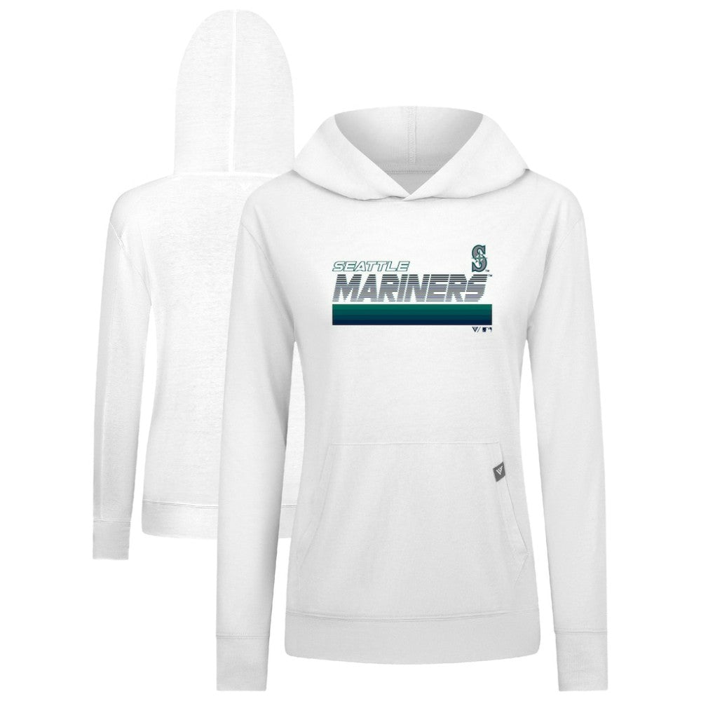 Seattle Mariners Levelwear Women's Relay Breaker Pullover Hoodie Clearance