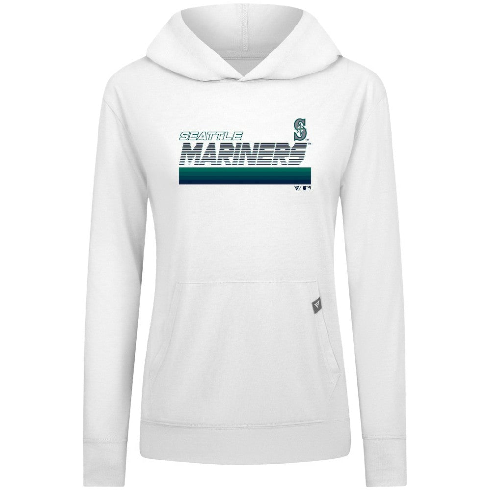 Seattle Mariners Levelwear Women's Relay Breaker Pullover Hoodie Clearance