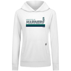 Seattle Mariners Levelwear Women's Relay Breaker Pullover Hoodie Clearance