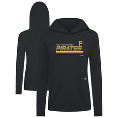 Pittsburgh Pirates Levelwear Women's Relay Breaker Pullover Hoodie Lifestyle