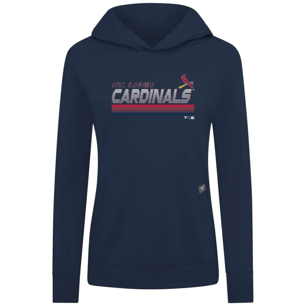 St. Louis Cardinals Levelwear Women's Relay Breaker Pullover Hoodie discount