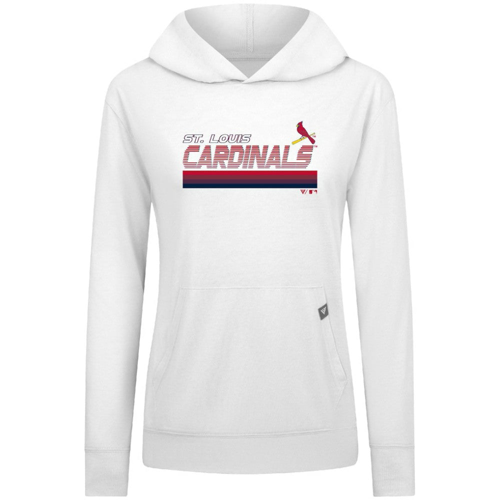 St. Louis Cardinals Levelwear Women's Relay Breaker Pullover Hoodie discount