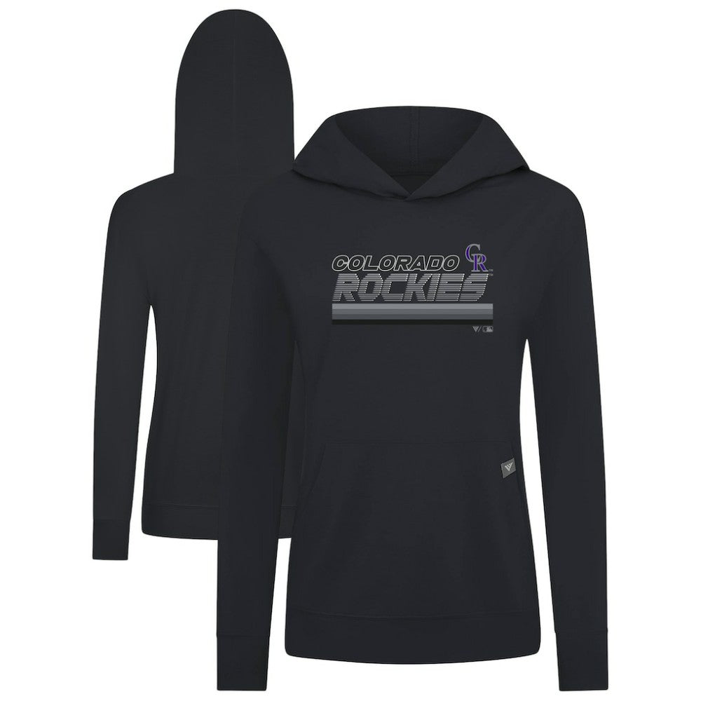 Colorado Rockies Levelwear Women's Relay Breaker Pullover Hoodie for sale