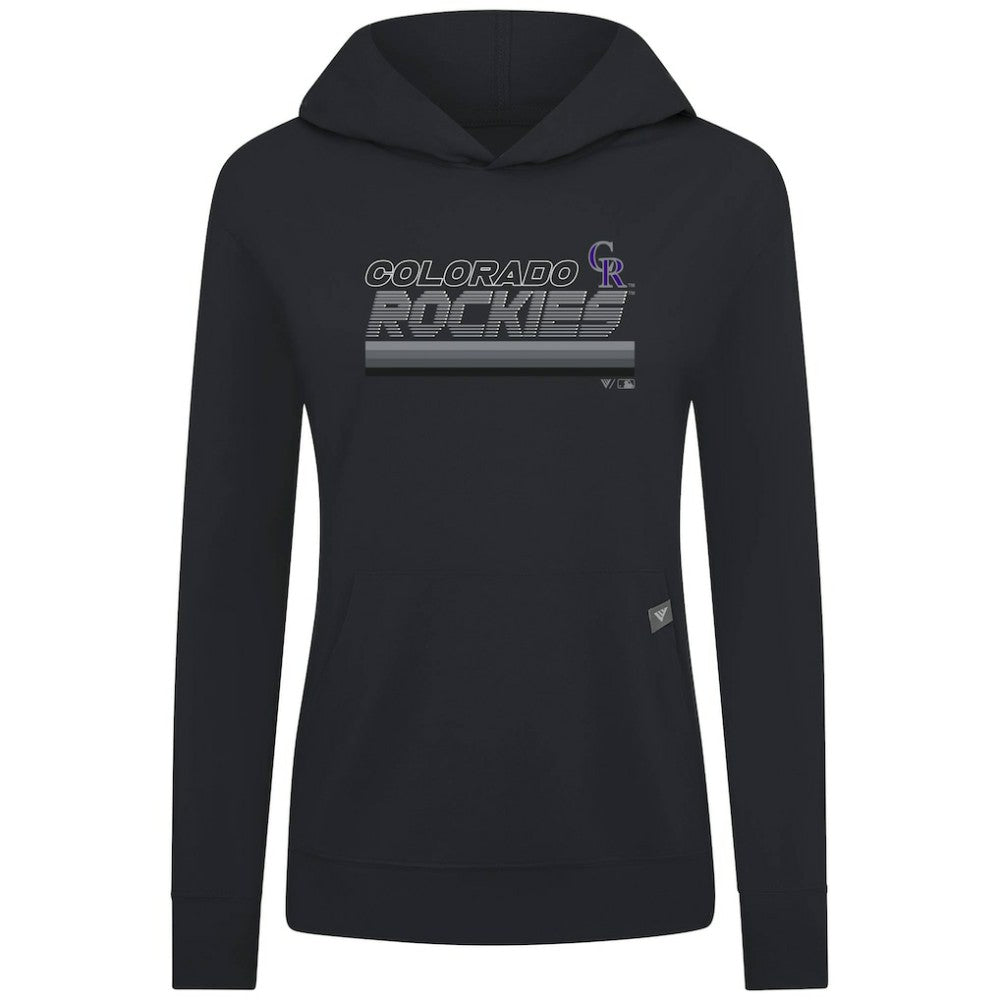 Colorado Rockies Levelwear Women's Relay Breaker Pullover Hoodie for sale