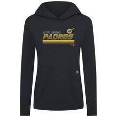 San Diego Padres Levelwear Women's Relay Breaker Pullover Hoodie discount