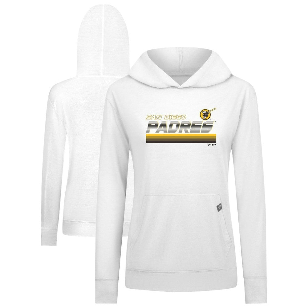 San Diego Padres Levelwear Women's Relay Breaker Pullover Hoodie Online