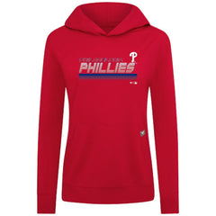 Philadelphia Phillies Levelwear Women's Relay Breaker Pullover Hoodie Sale