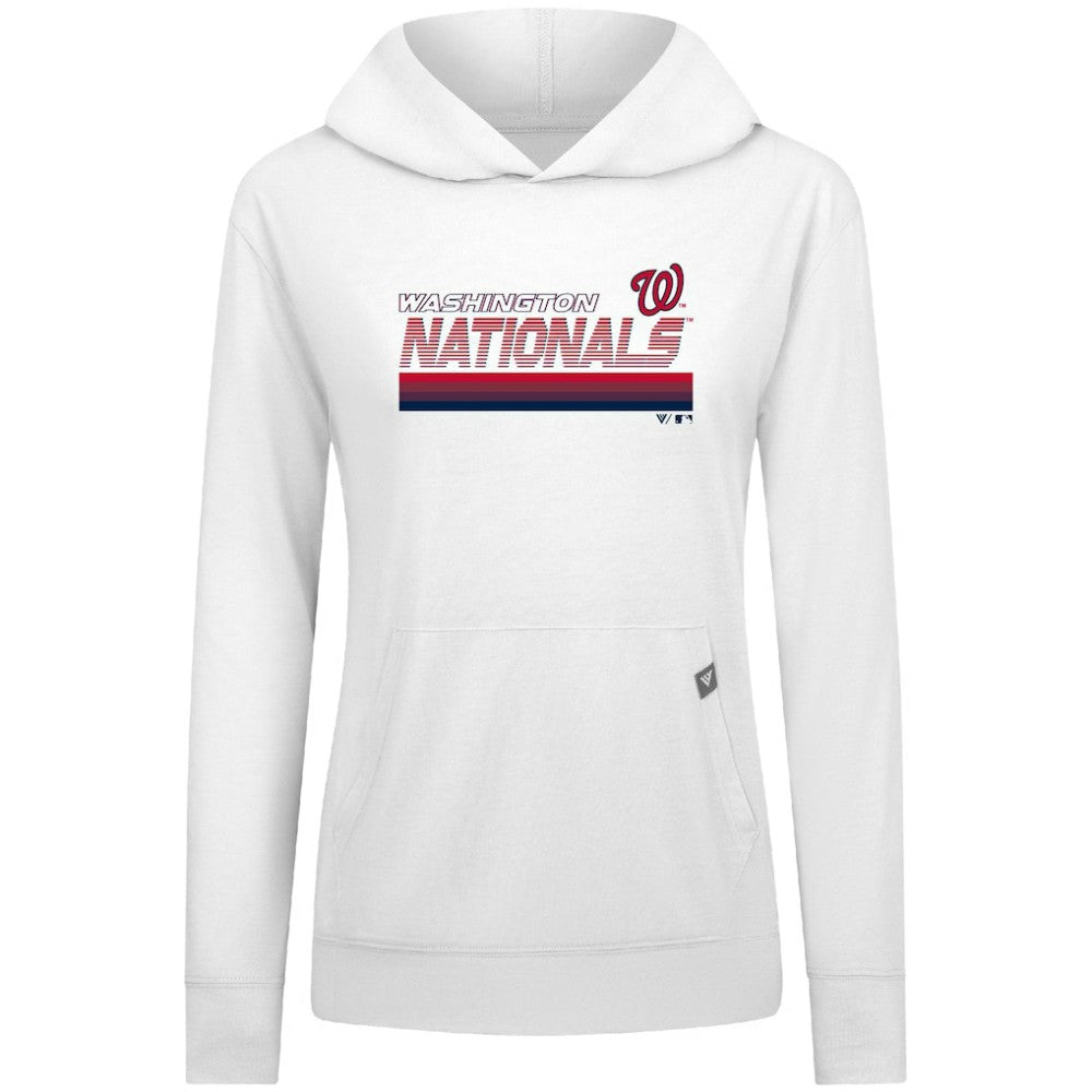 Washington Nationals Levelwear Women's Relay Breaker Pullover Hoodie discount