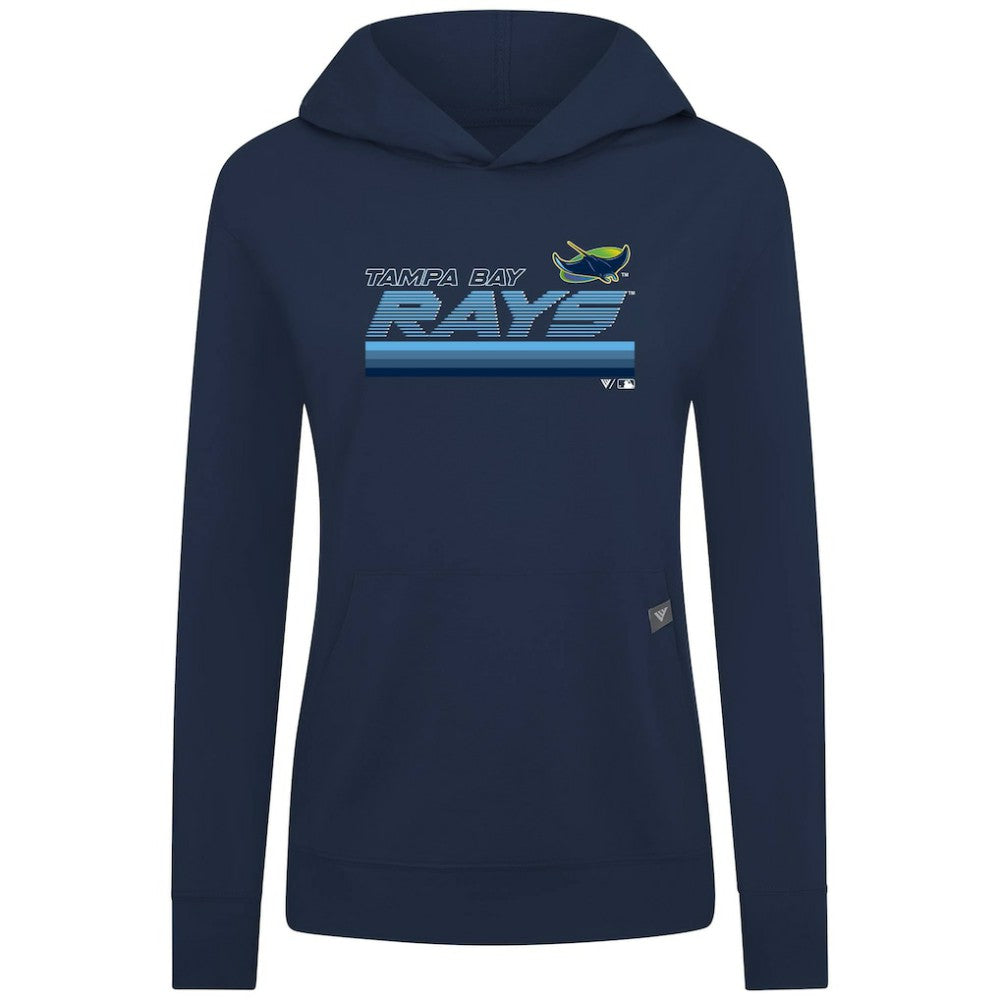 Tampa Bay Rays Levelwear Women's Relay Breaker Pullover Hoodie Clearance