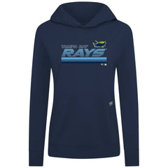 Tampa Bay Rays Levelwear Women's Relay Breaker Pullover Hoodie Clearance