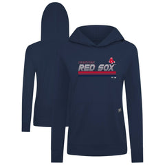 Boston Red Sox Levelwear Women's Relay Breaker Pullover Hoodie On Sale
