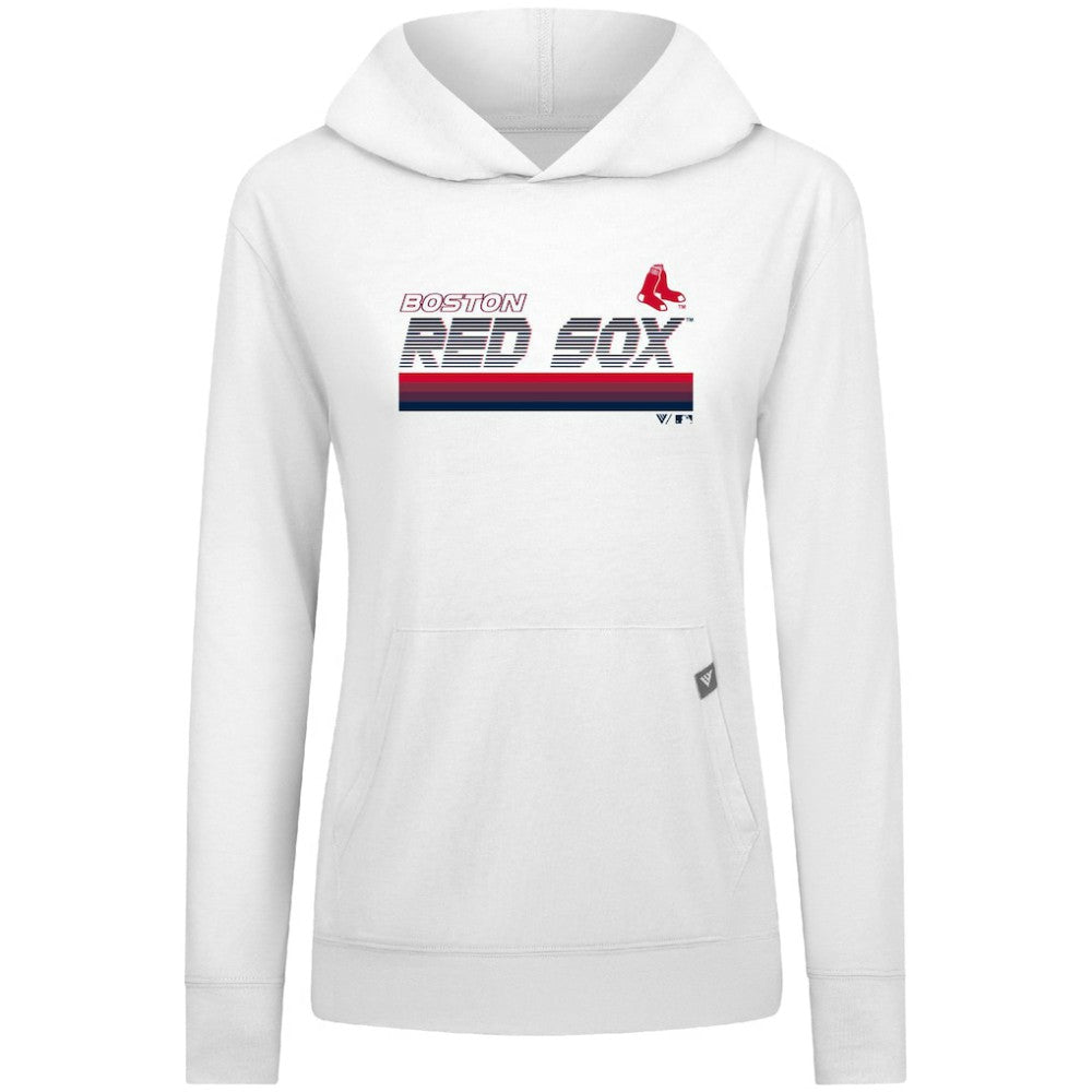 Boston Red Sox Levelwear Women's Relay Breaker Pullover Hoodie Clearance