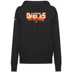 Baltimore Orioles Levelwear Women's Adorn Retro 3D Pullover Hoodie Clearance
