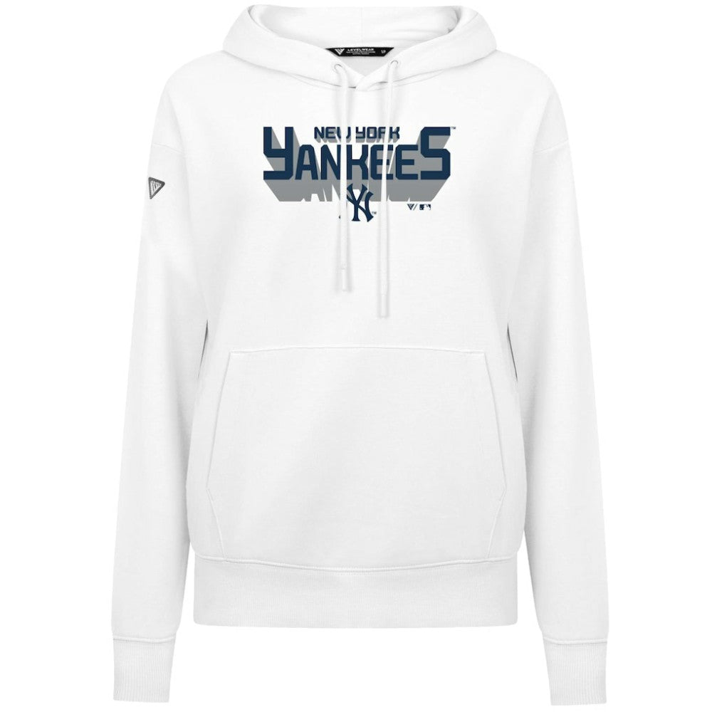 New York Yankees Levelwear Women's Adorn Retro 3D Pullover Hoodie Online