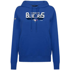 Toronto Blue Jays Levelwear Women's Adorn Retro 3D Pullover Hoodie Lifestyle