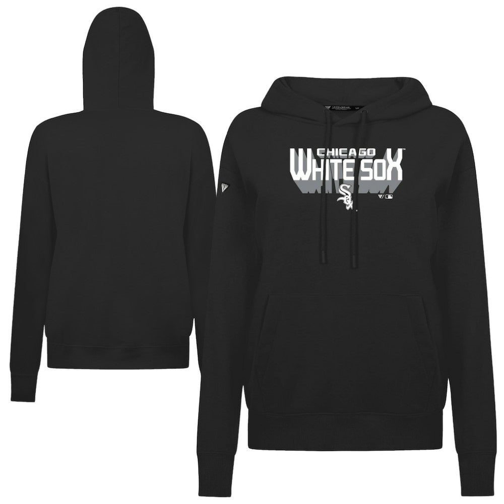 Chicago White Sox Levelwear Women's Adorn Retro 3D Pullover Hoodie Lifestyle