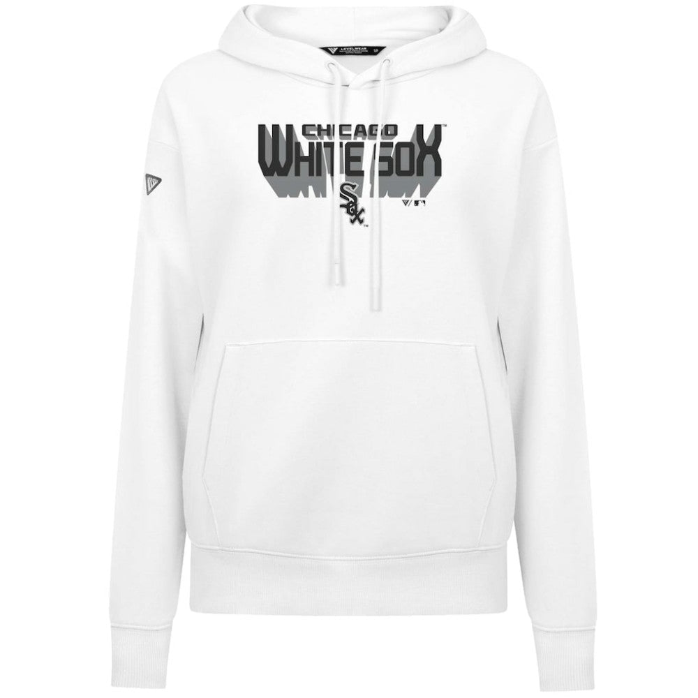 Chicago White Sox Levelwear Women's Adorn Retro 3D Pullover Hoodie for sale